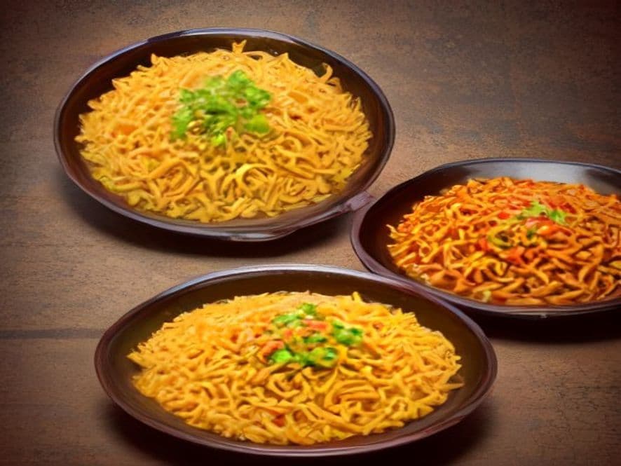 Classic Indo-Chinese Triple Schezwan Fried Rice